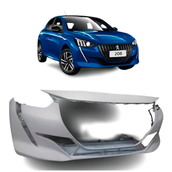 PARAGOLPE DELANTERO PEUGEOT 208 DEL 2020 EN ADELANTE - Image 2
