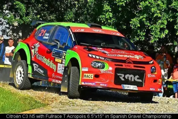 Llanta Brain Fullrace Acrópolis 6.5 X 15 Junior / Maxi Rally - Image 3
