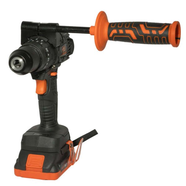 TALADRO A BATERIA CON PERCUTOR (IRON VOLT)-TIL80-9BK - Image 2